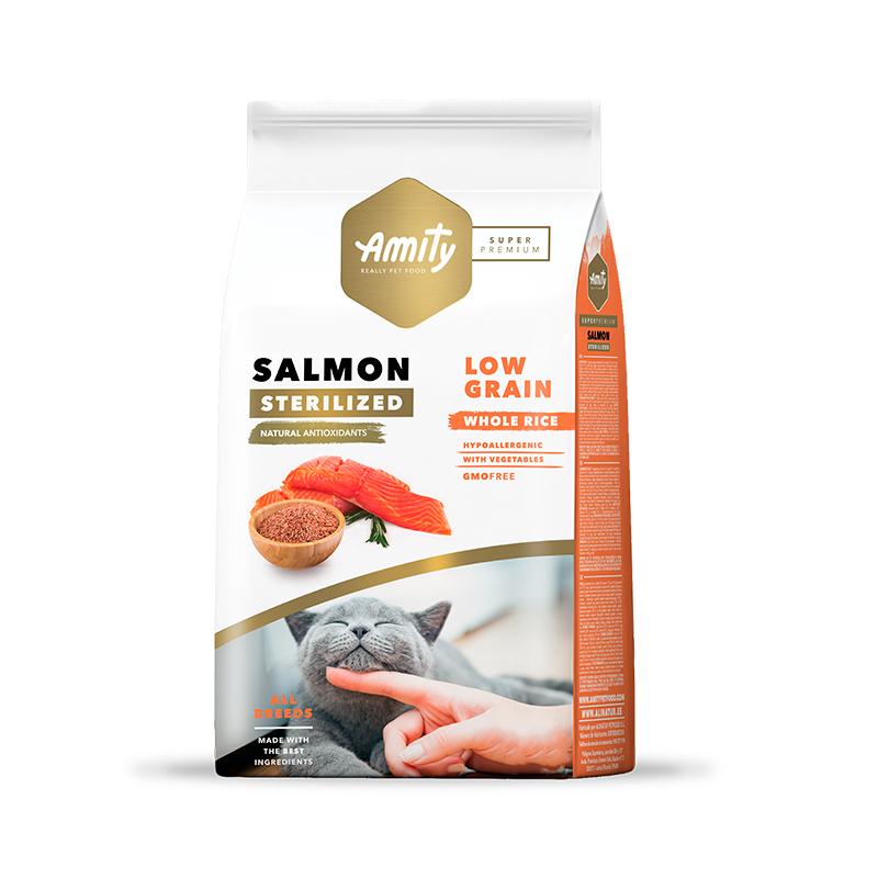 Amity SP Low Grain Salmon Adult Cat Sterilized 7kg