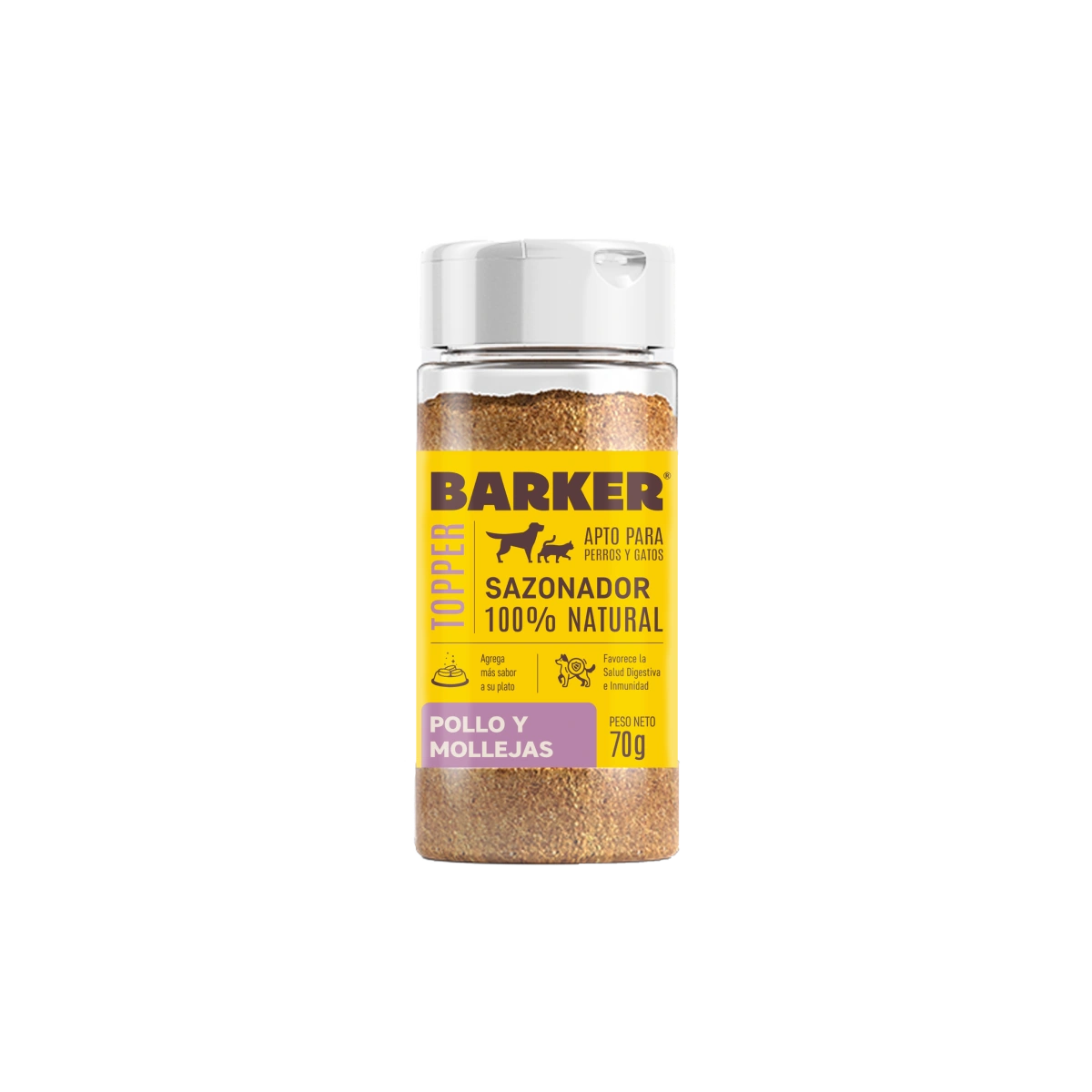 Barker Sazonador Pollo y Mollejas 70g