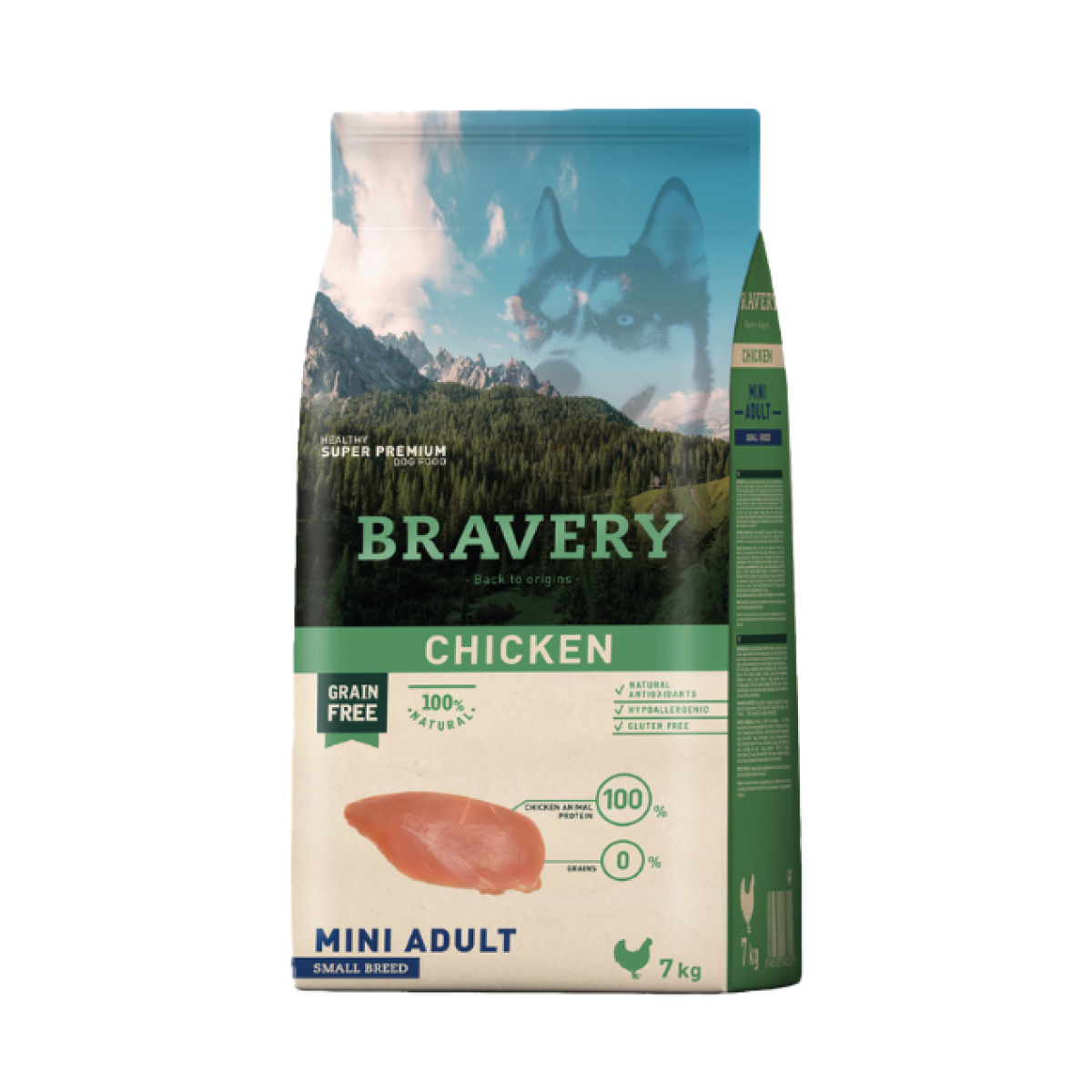 Bravery Chicken Mini Adult Small Breeds