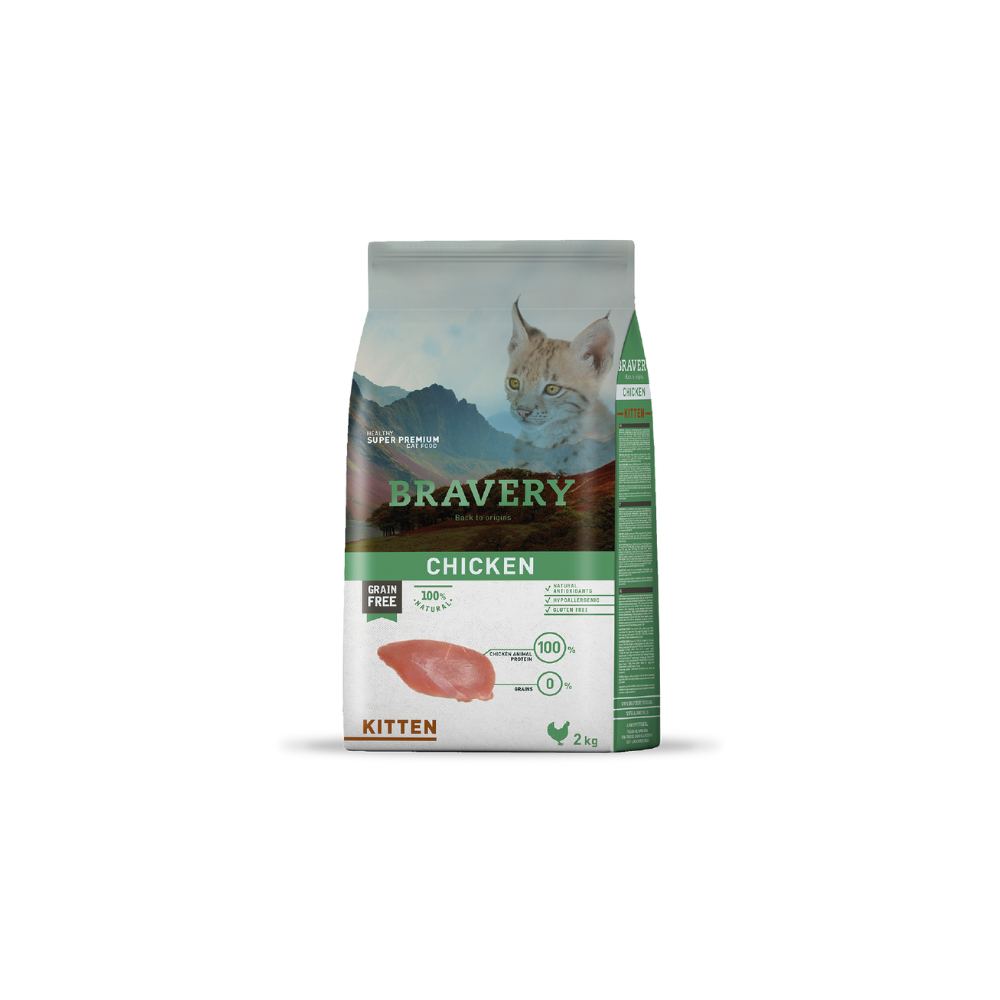 Bravery Chicken Kitten 2 kg