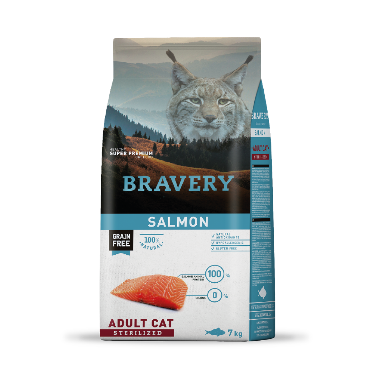 Bravery Salmon Adult Cat Sterilized 7kg