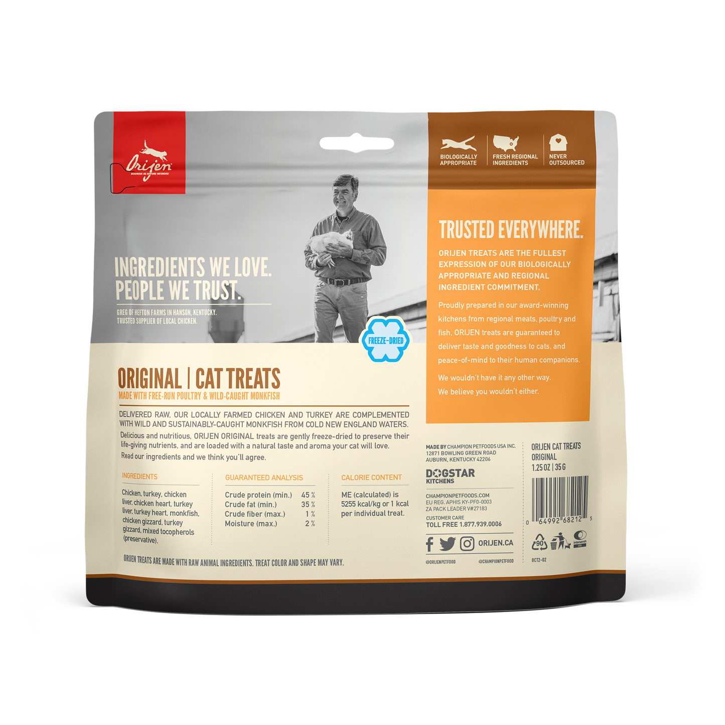 Orijen Cat Original Treats 35GR