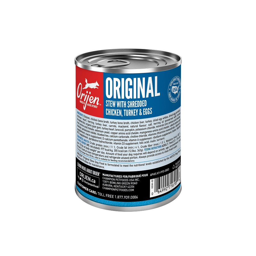 Orijen Lata Húmedo Original Stew para Perro