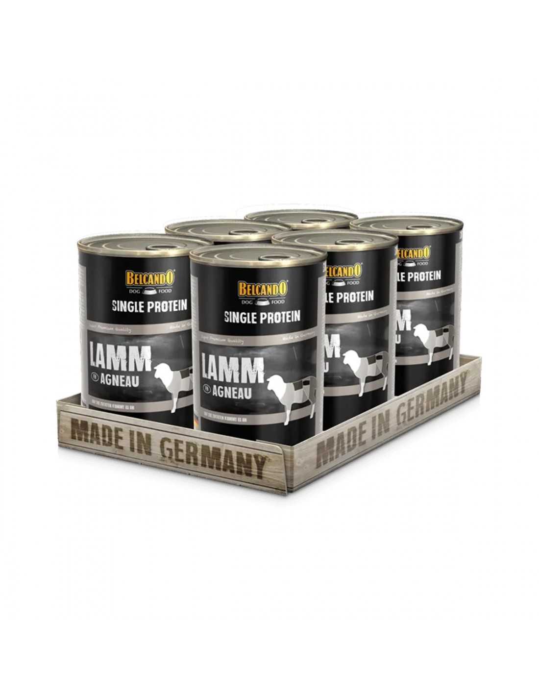 Belcando Latas Single Protein Cordero 400 GR X 6 unidades