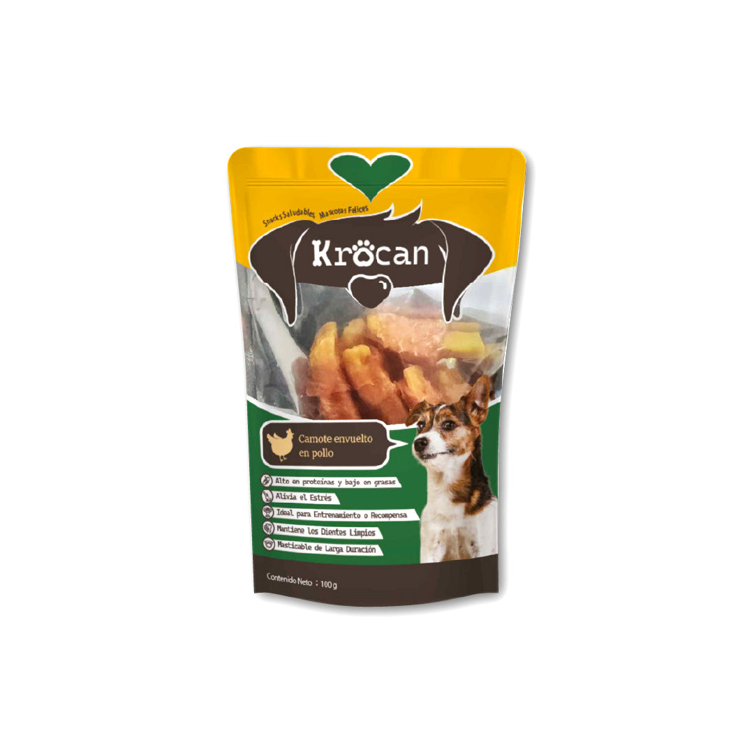 Krocan Camote envuelto en pollo 100 g