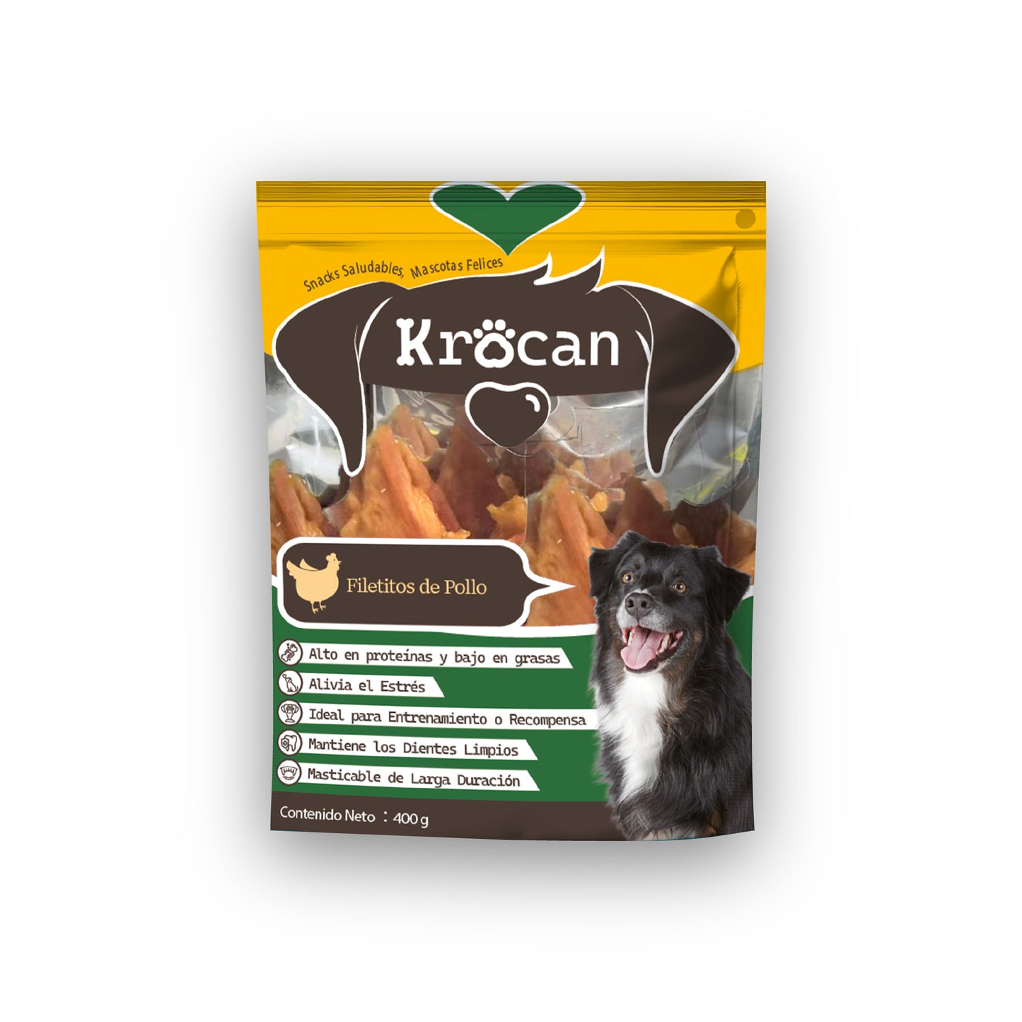 Krocan Filetitos de pollo 400 g