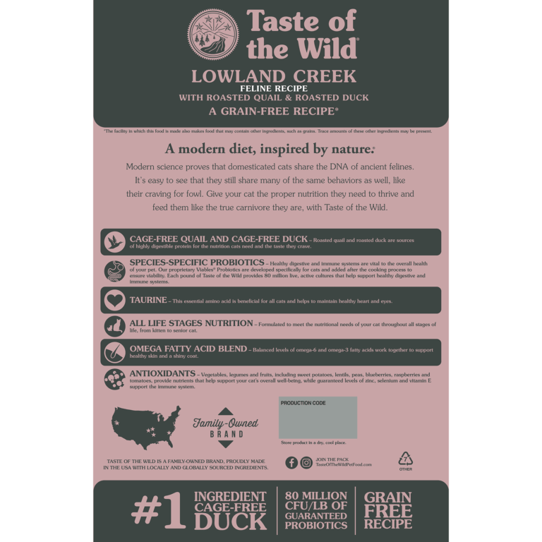 Taste of the Wild Lowland Creek 6,6kg