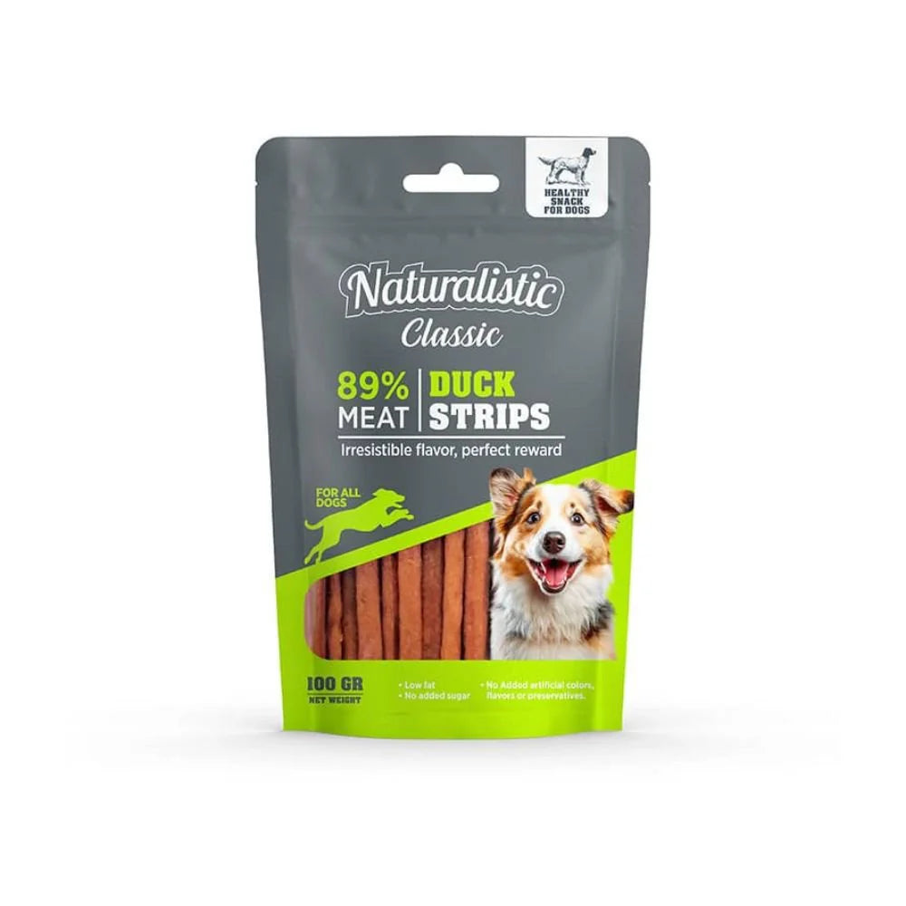 Naturalistic Classic Duck Strips 100gr