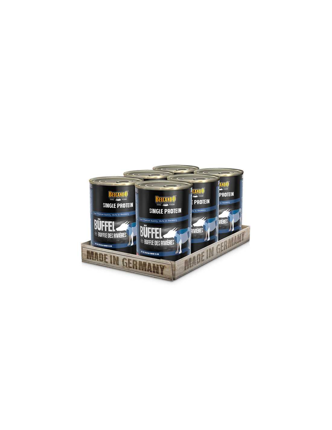 Belcando Latas Single Protein Bufalo de agua 400 GR X 6 unidades