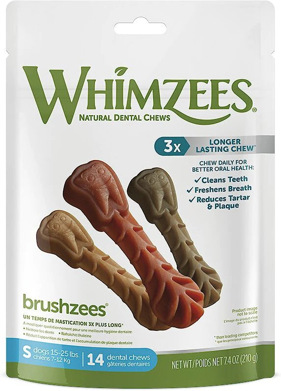 Snack Dental Whimzees Toothbrush S 14 uns