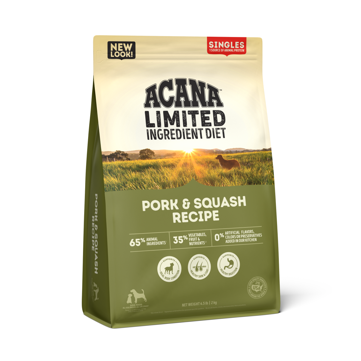 Acana Dog Singles Pork & Squash