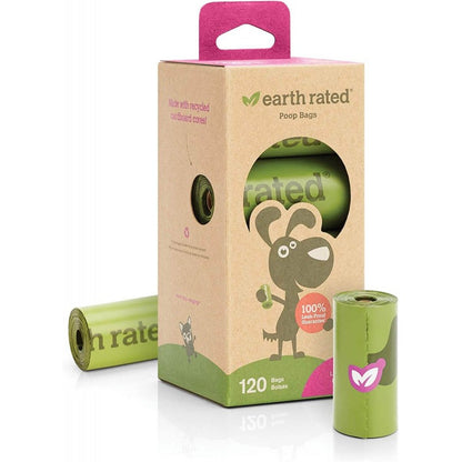 Earth Rated Rollos de recarga (8 uds. 120 bolsas de 33x22 cm)