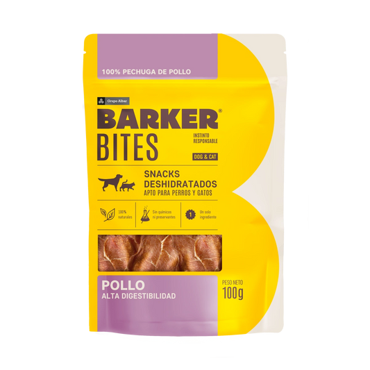 Barker Bites de Pollo 100g