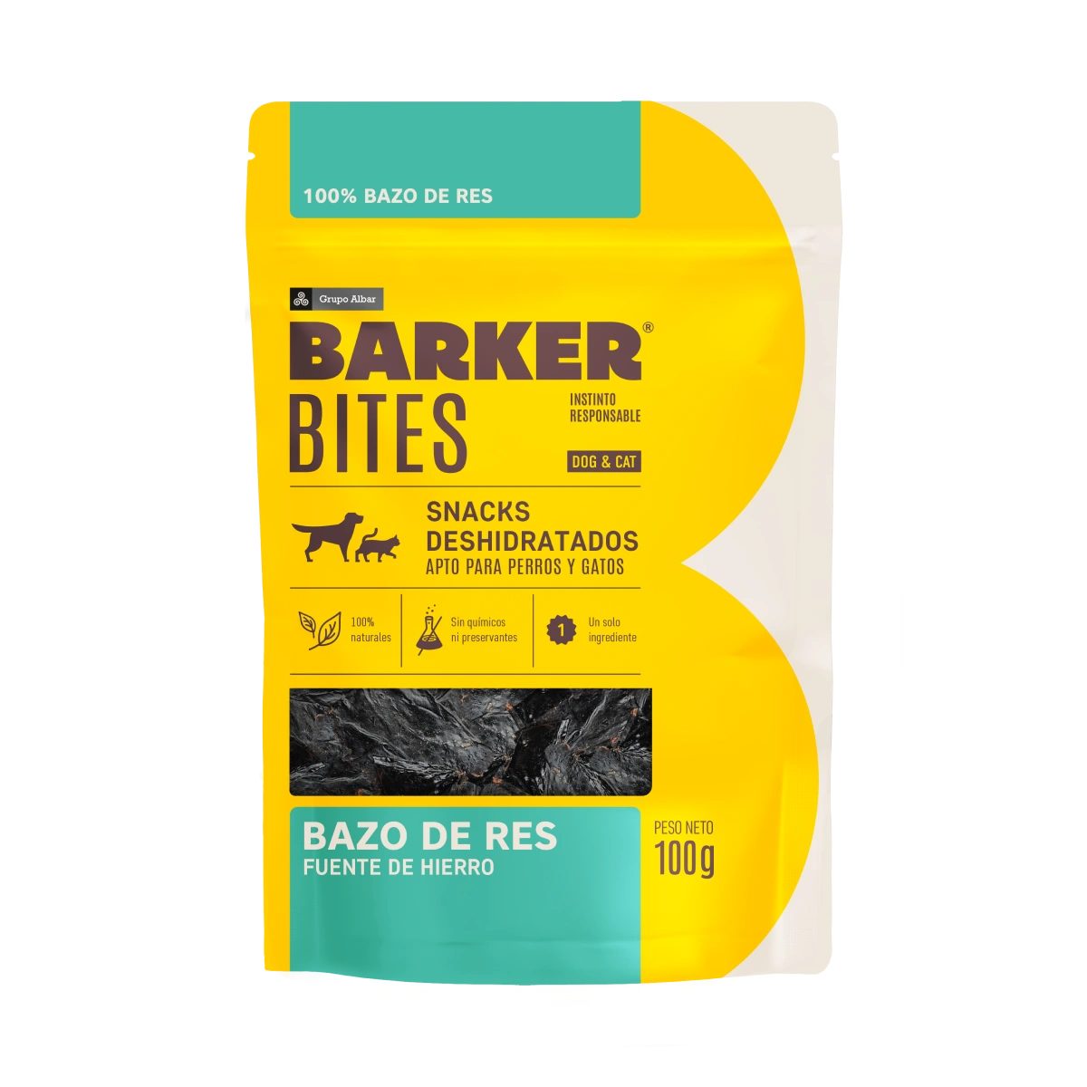 Barker Bites Bazo de Res 100g