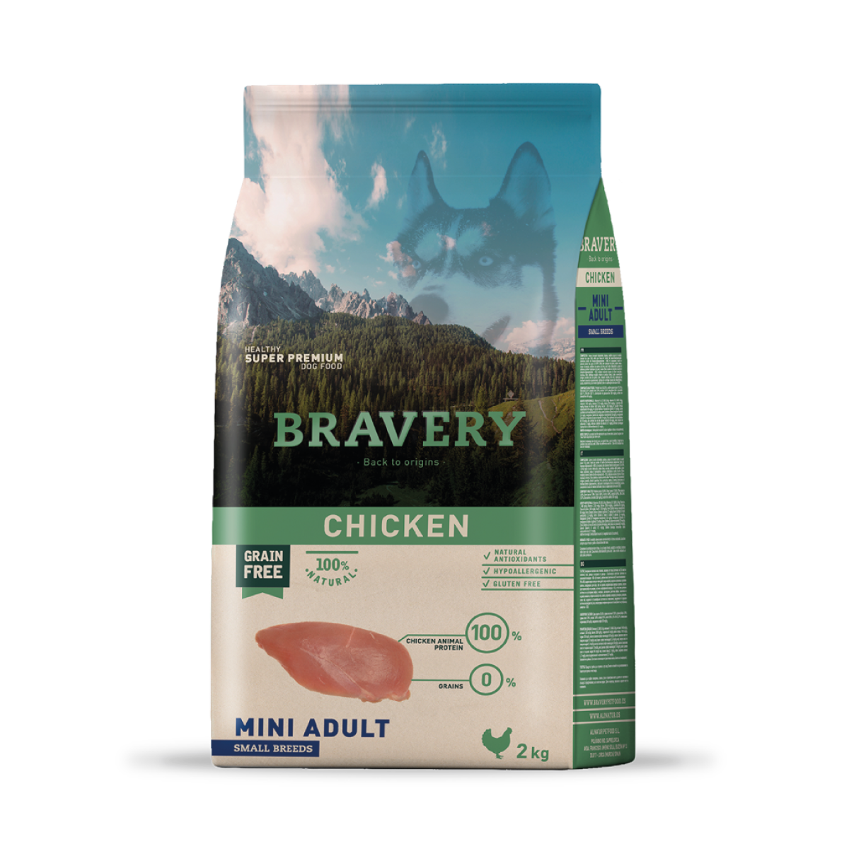 Bravery Chicken Mini Adult Small Breeds