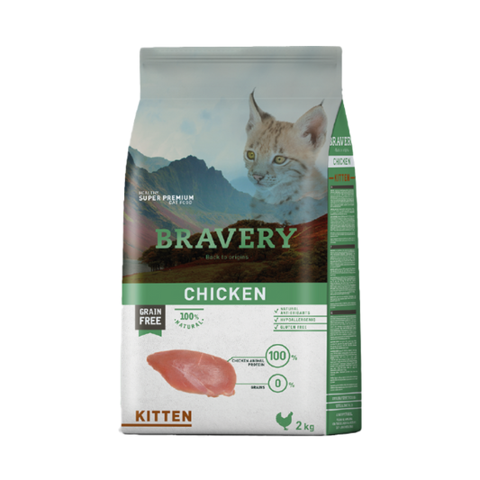 Bravery Chicken Kitten 2 kg