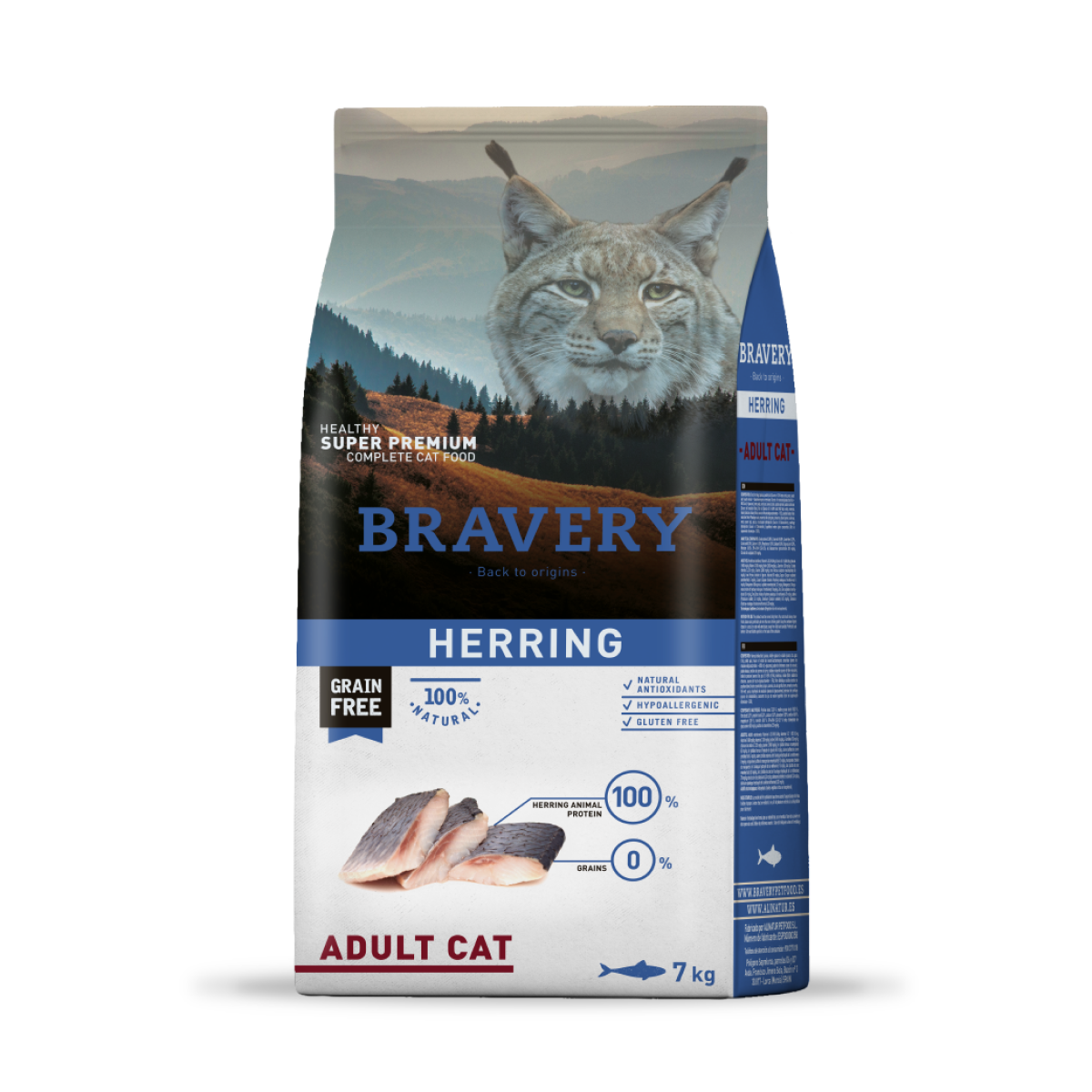 Bravery Herring Adult Cat 7kg