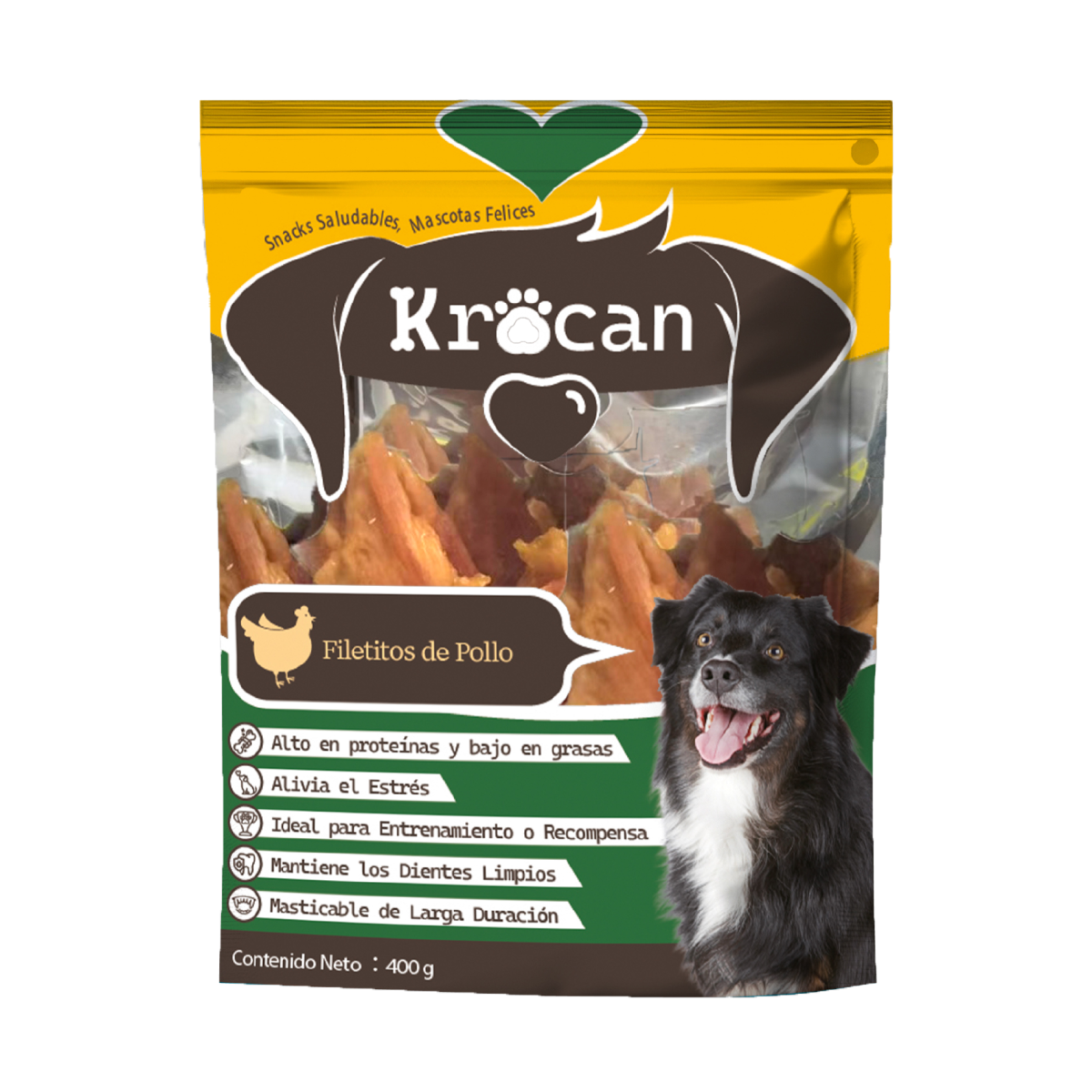 Krocan Filetitos de pollo 400 g