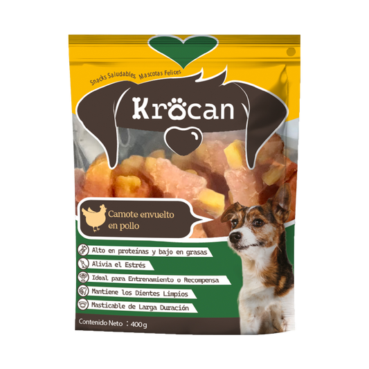 Krocan Camote envuelto en pollo 400 g