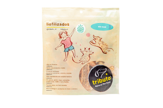Snack Tributo Crudo Mix Mar (Salmón y Choritos)