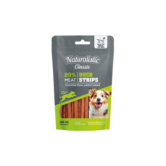 Naturalistic Classic Duck Strips 100gr