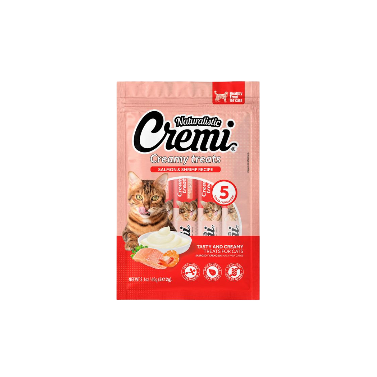 Naturalistic Cremi Receta Salmón y Camarón