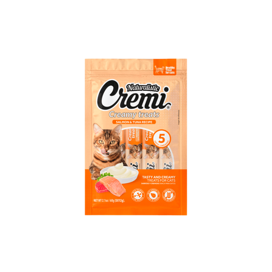Naturalistic Cremi Receta Salmón y Atún