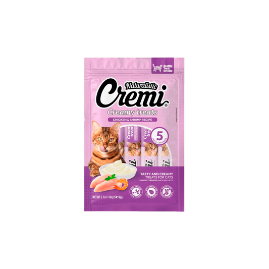 Naturalistic Cremi Receta Pollo y Camarón