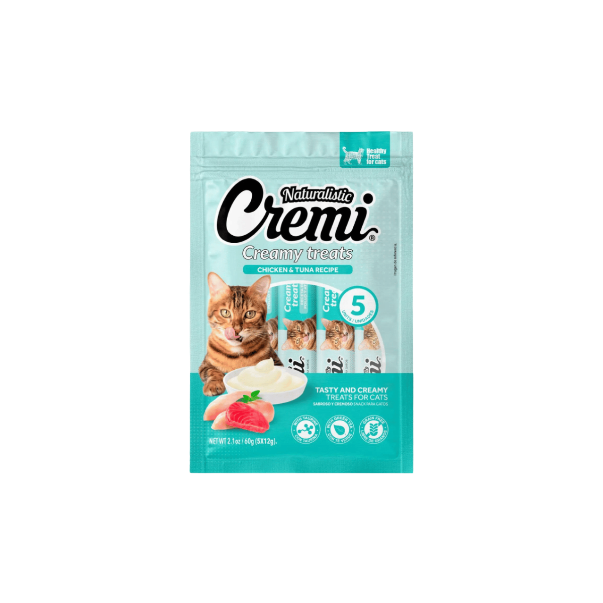 Naturalistic Cremi Receta Pollo y Atún