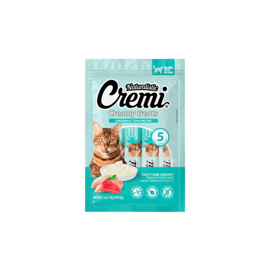 Naturalistic Cremi Receta Pollo y Atún