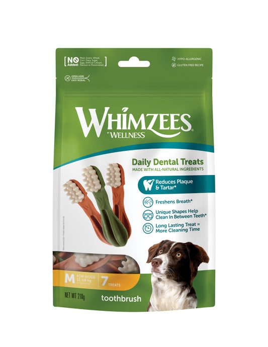 Snack Dental Whimzees Toothbrush M 7 uns