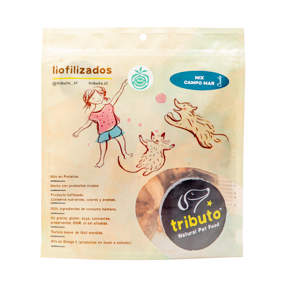 Snack Tributo Crudo Piel de Salmón