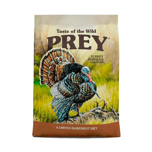 Taste of the Wild Perro PREY Pavo 11,36kg