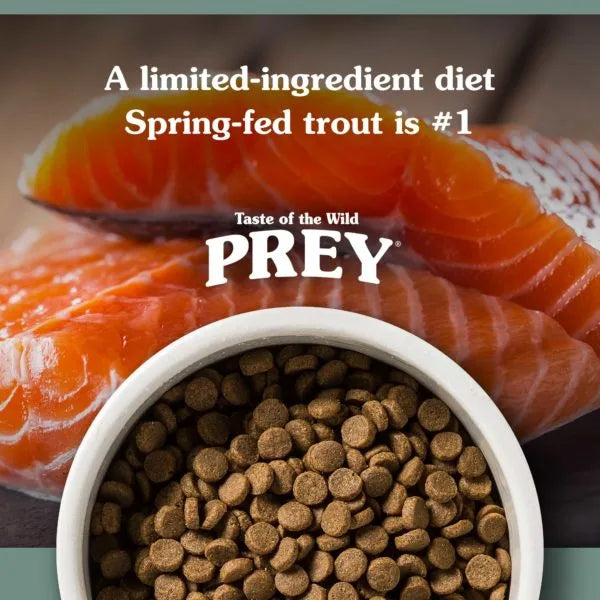 Taste of the Wild Perro PREY Trucha 11,36kg