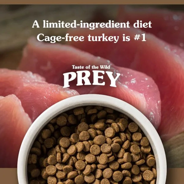 Taste of the Wild Perro PREY Pavo 11,36kg