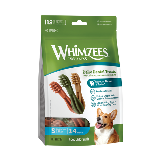 Snack Dental Whimzees Toothbrush S 14 uns