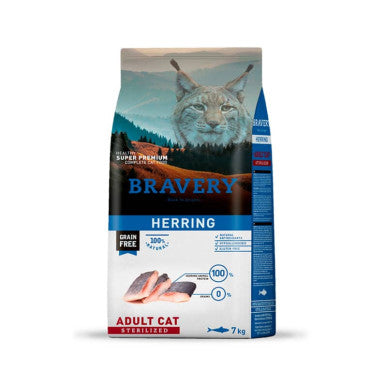 Bravery Herring Adult Cat Sterilized 7kg