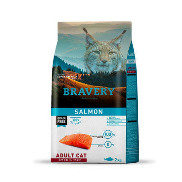 Bravery Salmon Adult Cat Sterilized 7kg