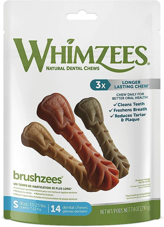 Snack Dental Whimzees Toothbrush S 14 uns