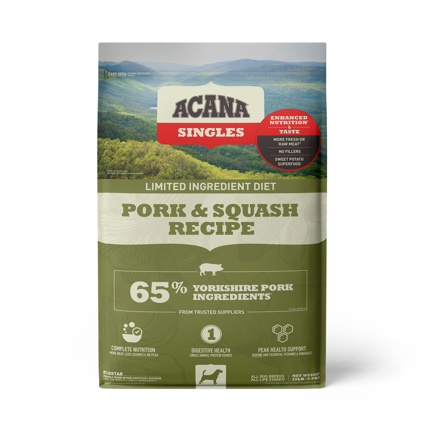 Acana Dog Singles Pork & Squash