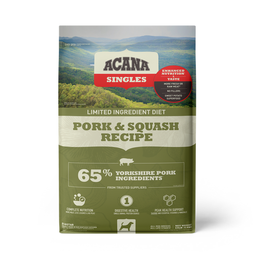 Acana Dog Singles Pork & Squash